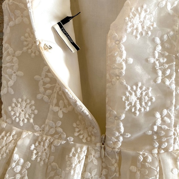 Topshop Embroidered Dress - Picture 4 of 4